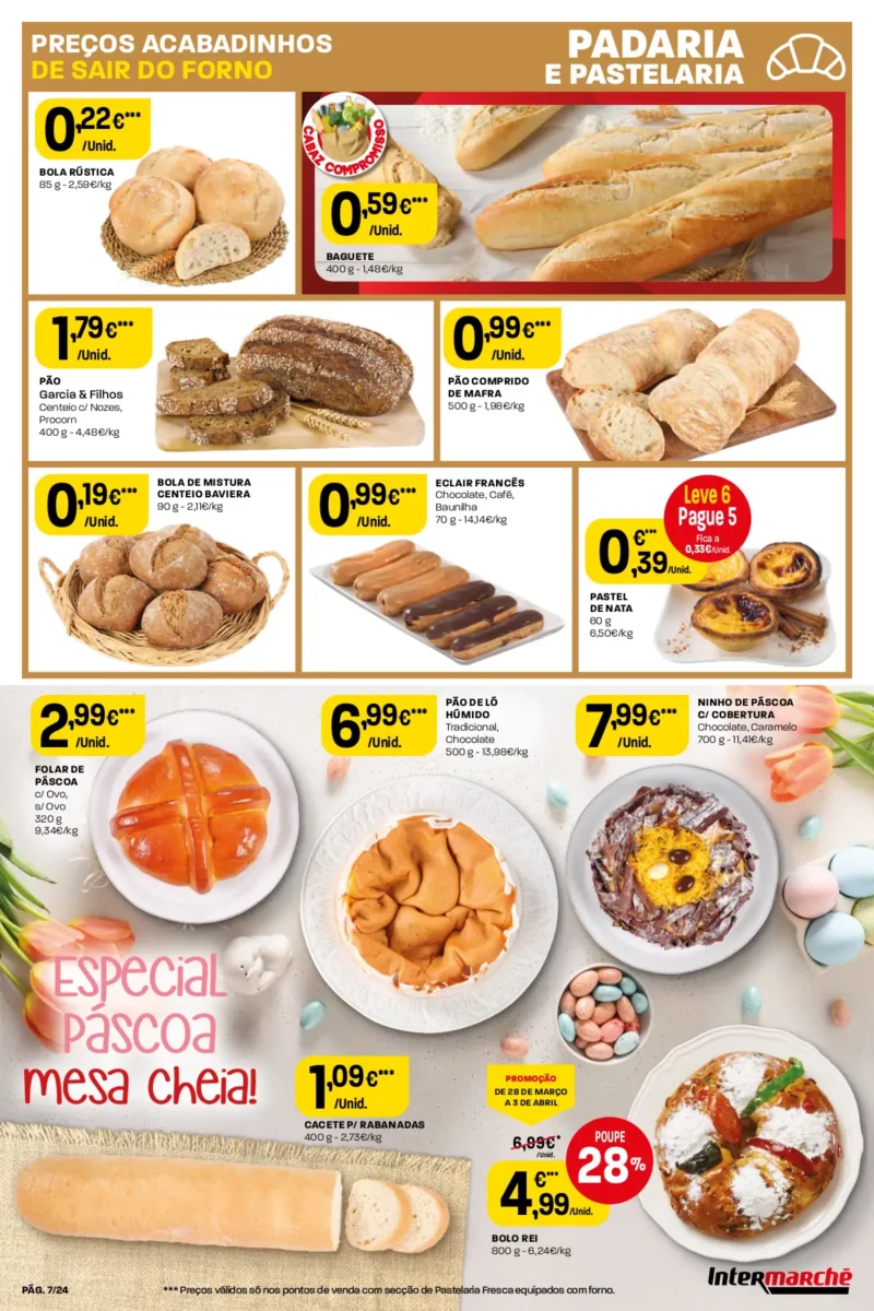 Antevis&atilde;o Folheto Intermarch&eacute; (28 mar&ccedil;o a 3 abril)