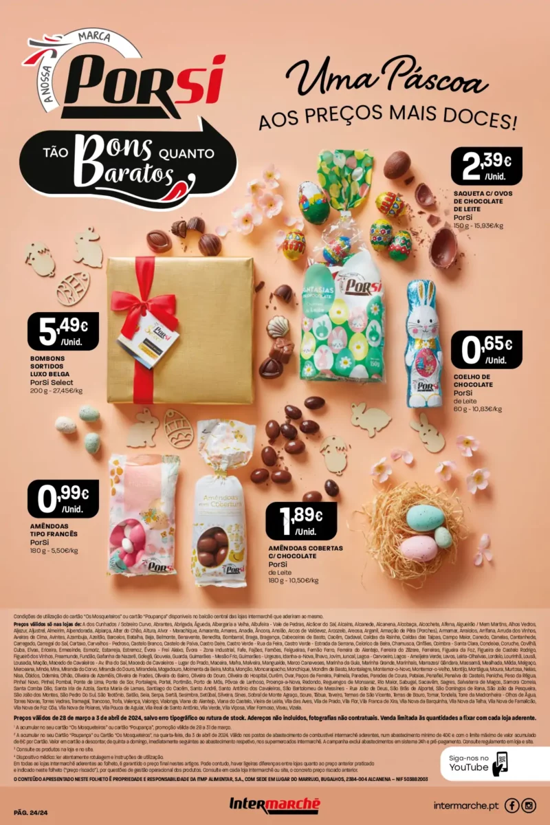 Antevis&atilde;o Folheto Intermarch&eacute; (28 mar&ccedil;o a 3 abril)