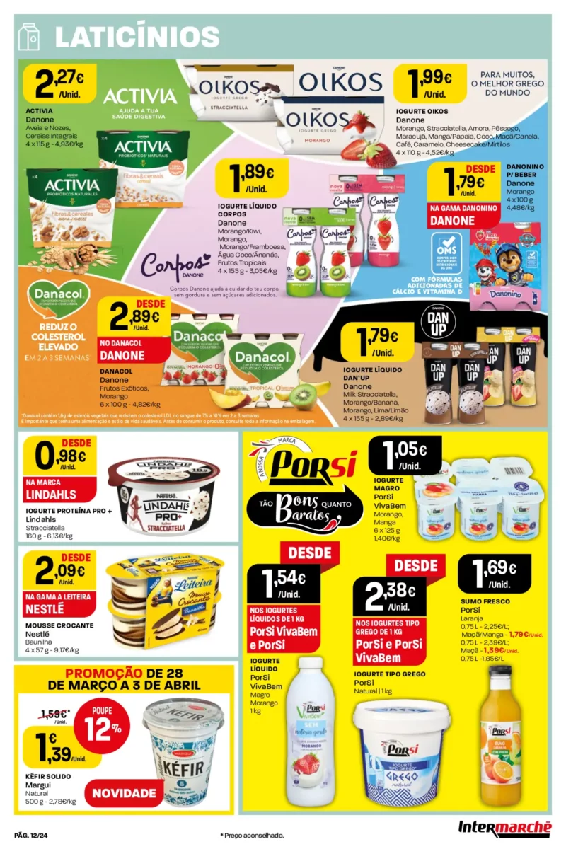 Antevis&atilde;o Folheto Intermarch&eacute; (28 mar&ccedil;o a 3 abril)