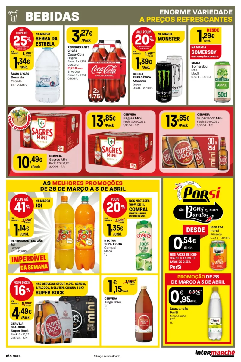 Antevis&atilde;o Folheto Intermarch&eacute; (28 mar&ccedil;o a 3 abril)