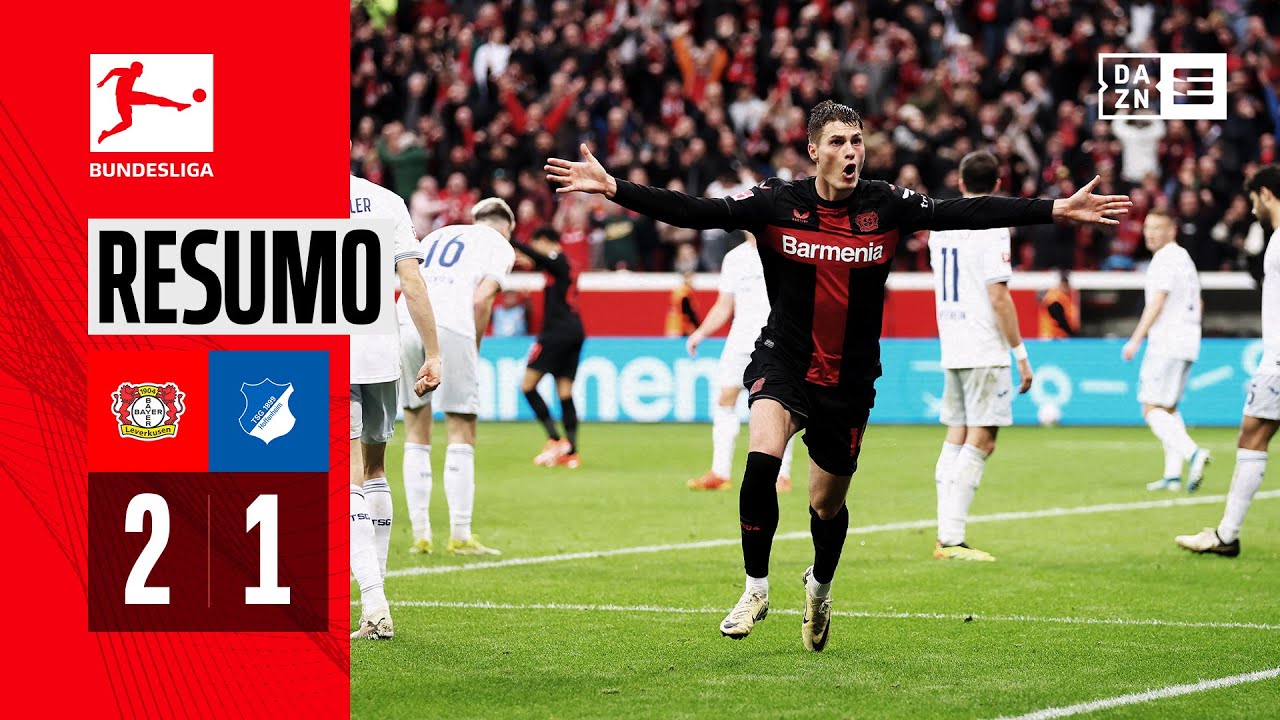 Resumo | Bayer Leverkusen 2-1 Hoffenheim | Bundesliga 23/24
