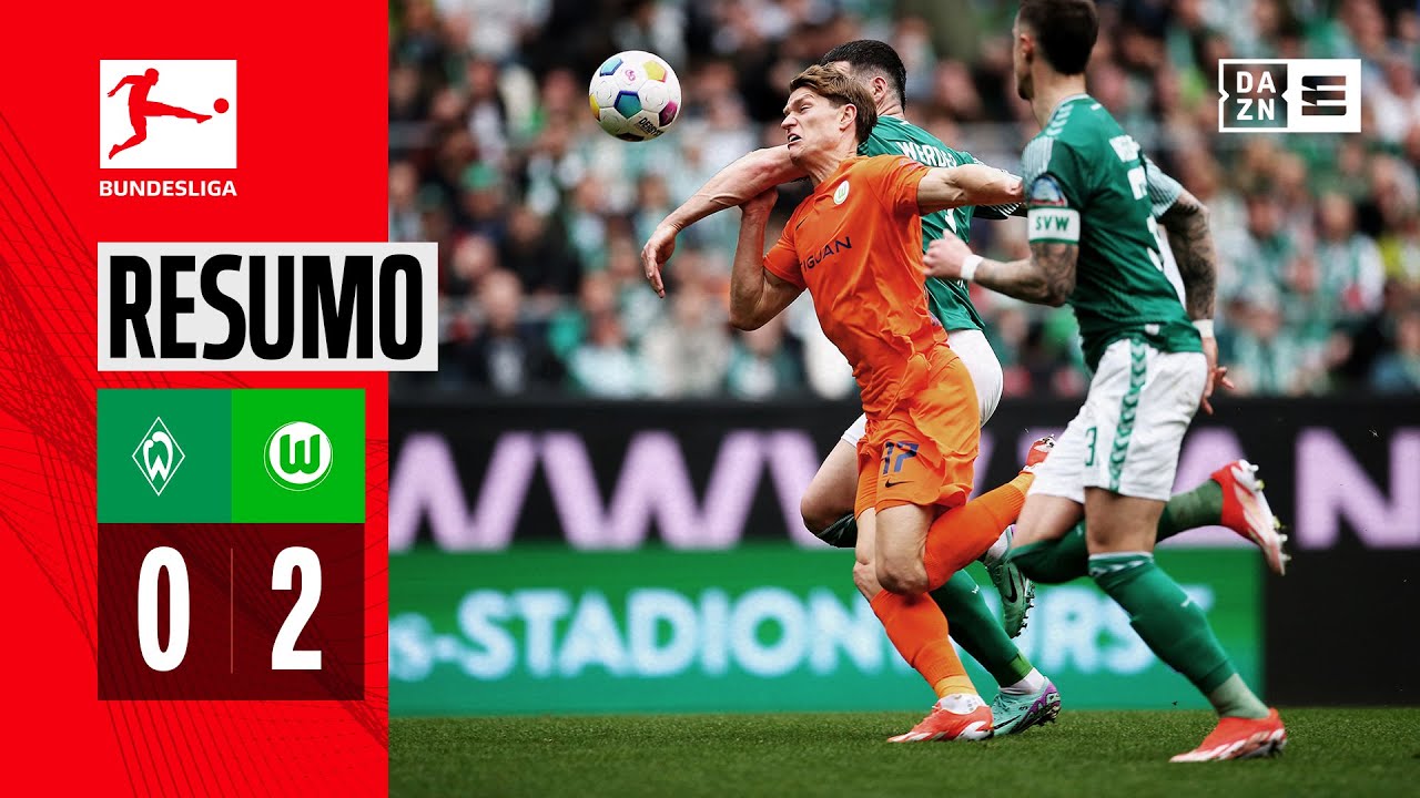 Resumo | Werder Bremen 0-2 Wolfsburg | Bundesliga 23/24