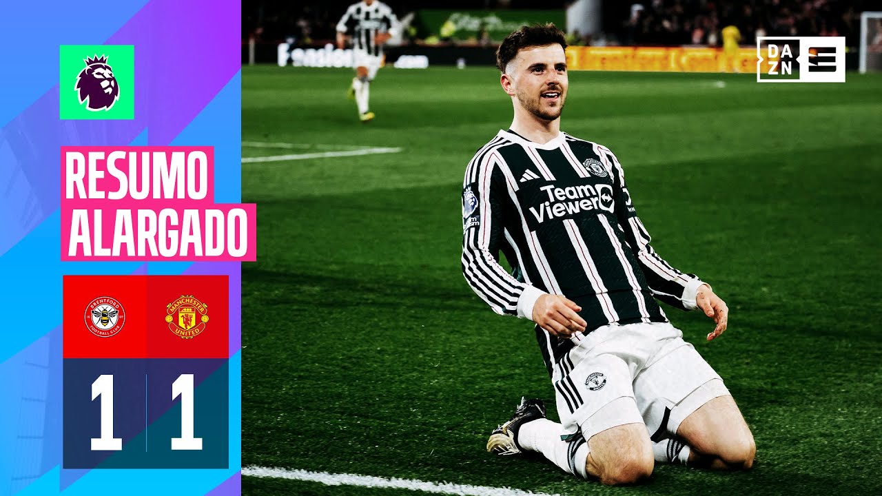 Resumo alargado | Brentford 1-1 Man United | Premier League 23/24