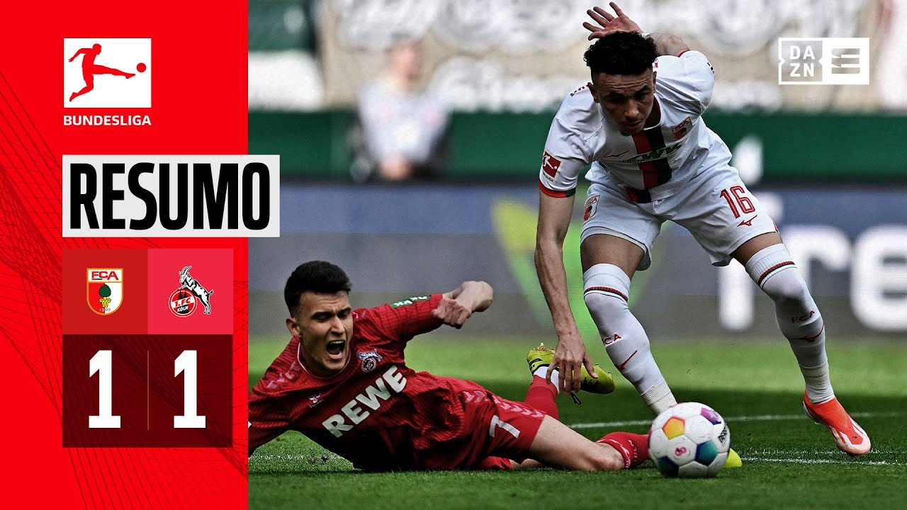 Resumo | Augsburg 1-1 Koln | Bundesliga 23/24