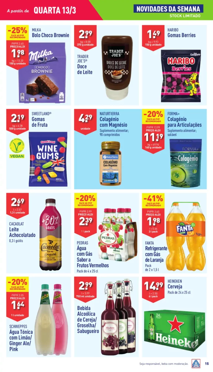Antevis&atilde;o Folheto ALDI (13 a 19 mar&ccedil;o)