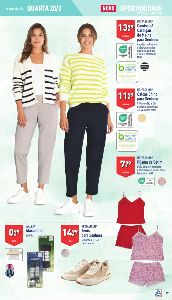 Antevis&atilde;o Folheto ALDI (20 a 26 mar&ccedil;o)