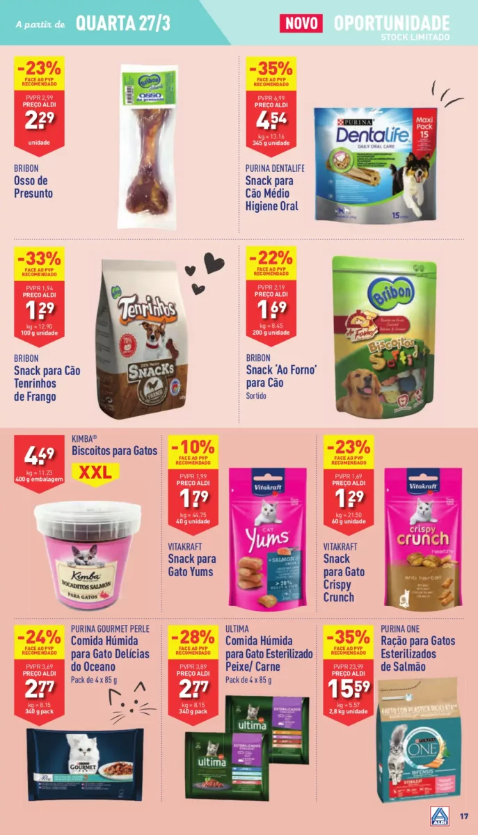 Antevis&atilde;o Folheto ALDI (27 mar&ccedil;o a 2 abril)