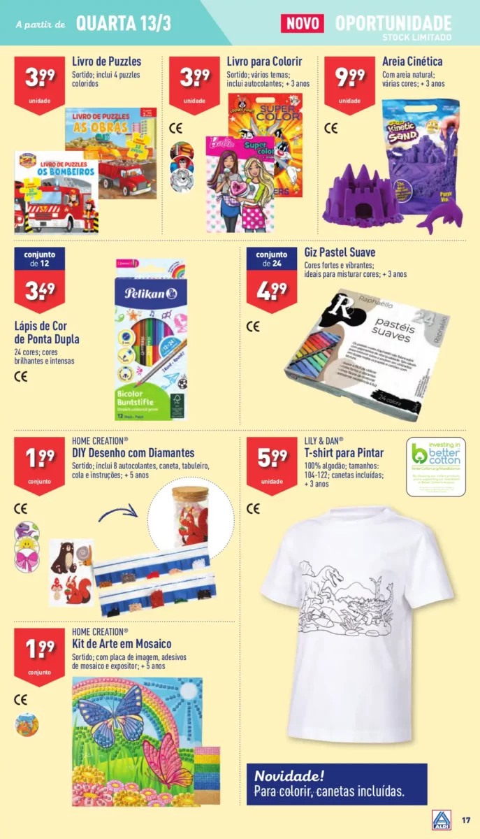 Antevis&atilde;o Folheto ALDI (13 a 19 mar&ccedil;o)