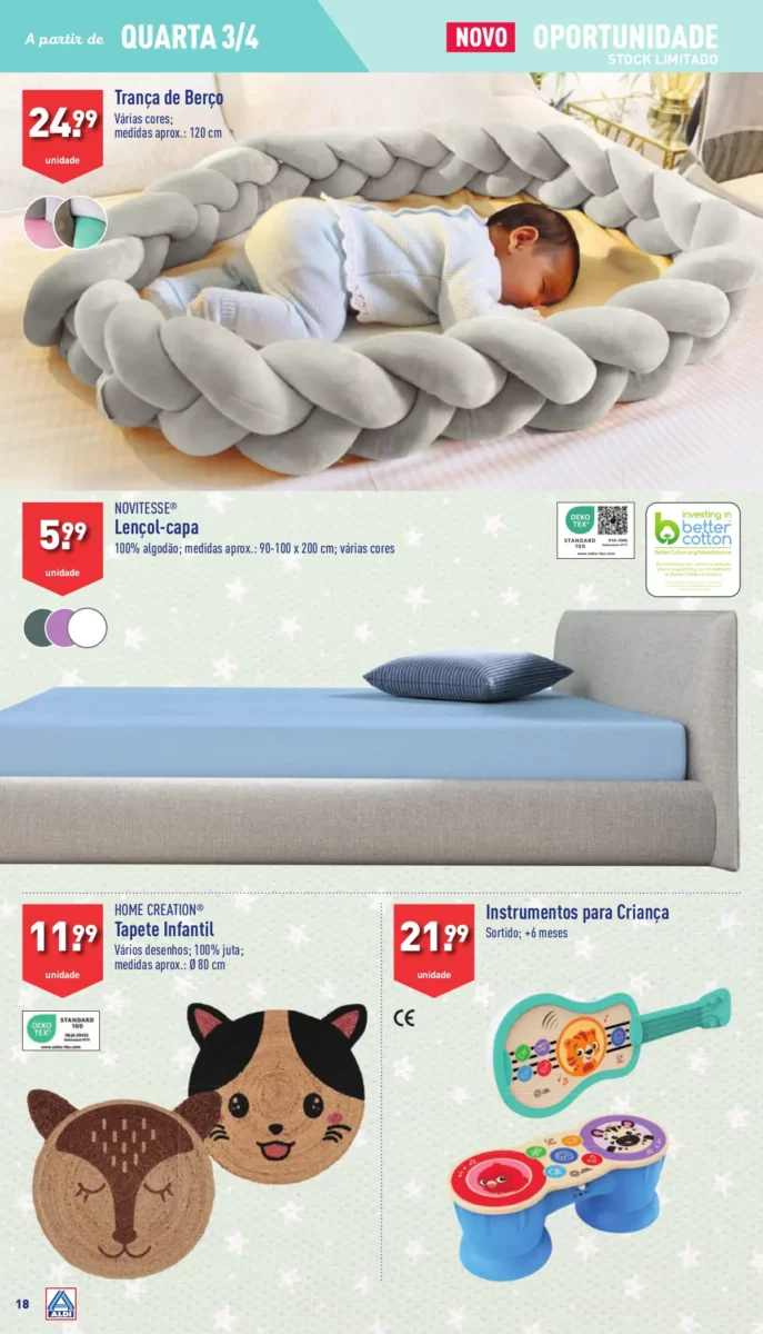 Antevis&atilde;o Folheto ALDI (3 a 9 abril)