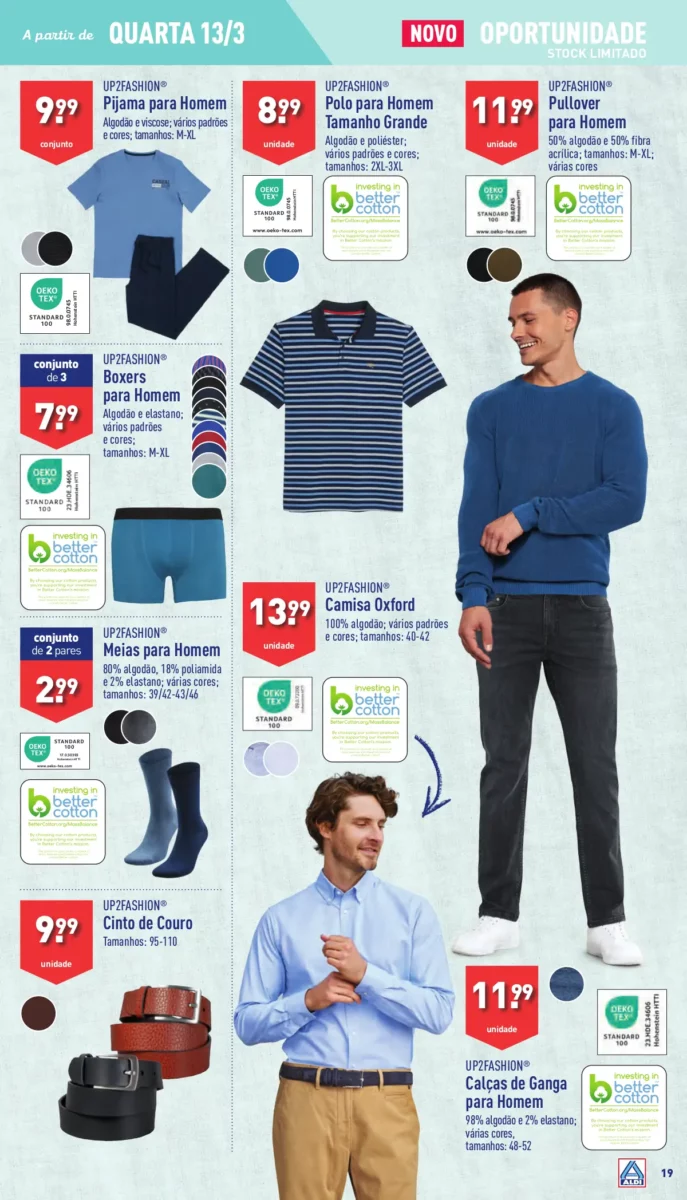 Antevis&atilde;o Folheto ALDI (13 a 19 mar&ccedil;o)