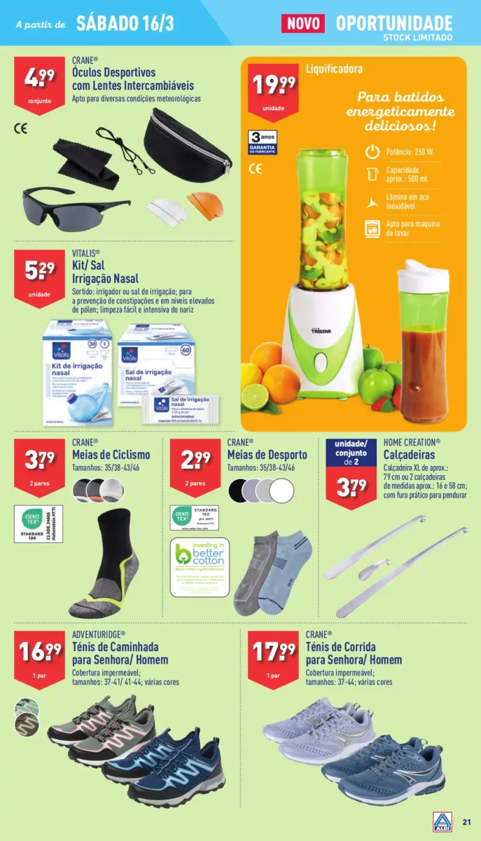 Antevis&atilde;o Folheto ALDI (13 a 19 mar&ccedil;o)