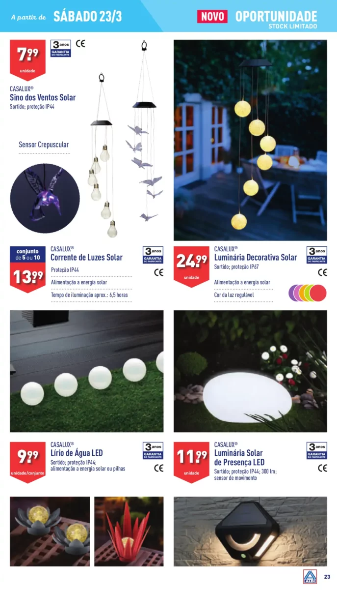 Antevis&atilde;o Folheto ALDI (20 a 26 mar&ccedil;o)