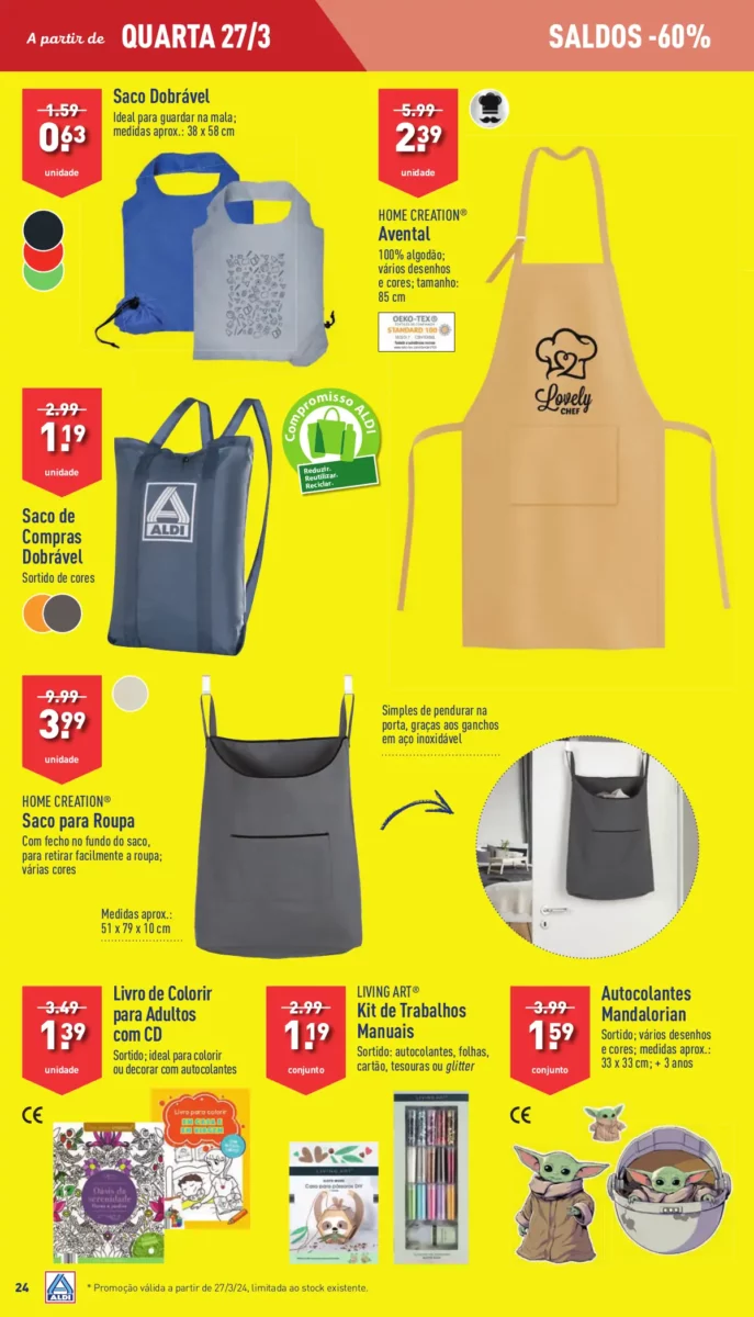 Antevis&atilde;o Folheto ALDI (27 mar&ccedil;o a 2 abril)
