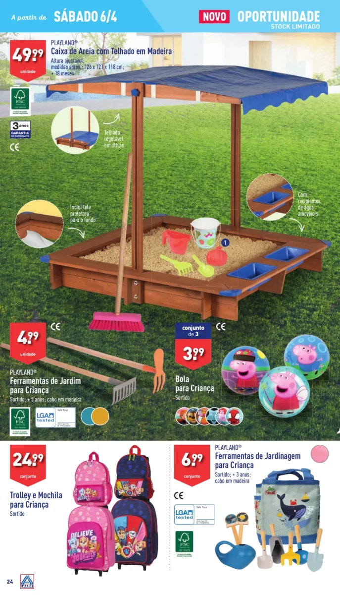 Antevis&atilde;o Folheto ALDI (3 a 9 abril)