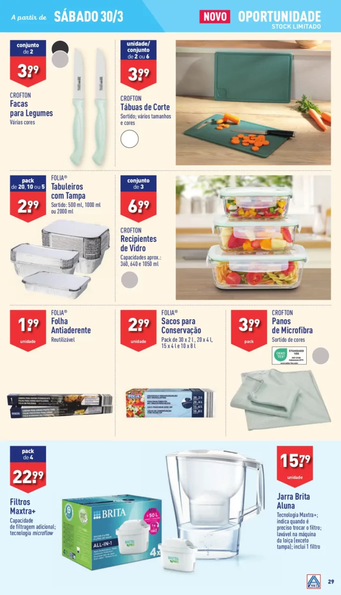 Antevis&atilde;o Folheto ALDI (27 mar&ccedil;o a 2 abril)