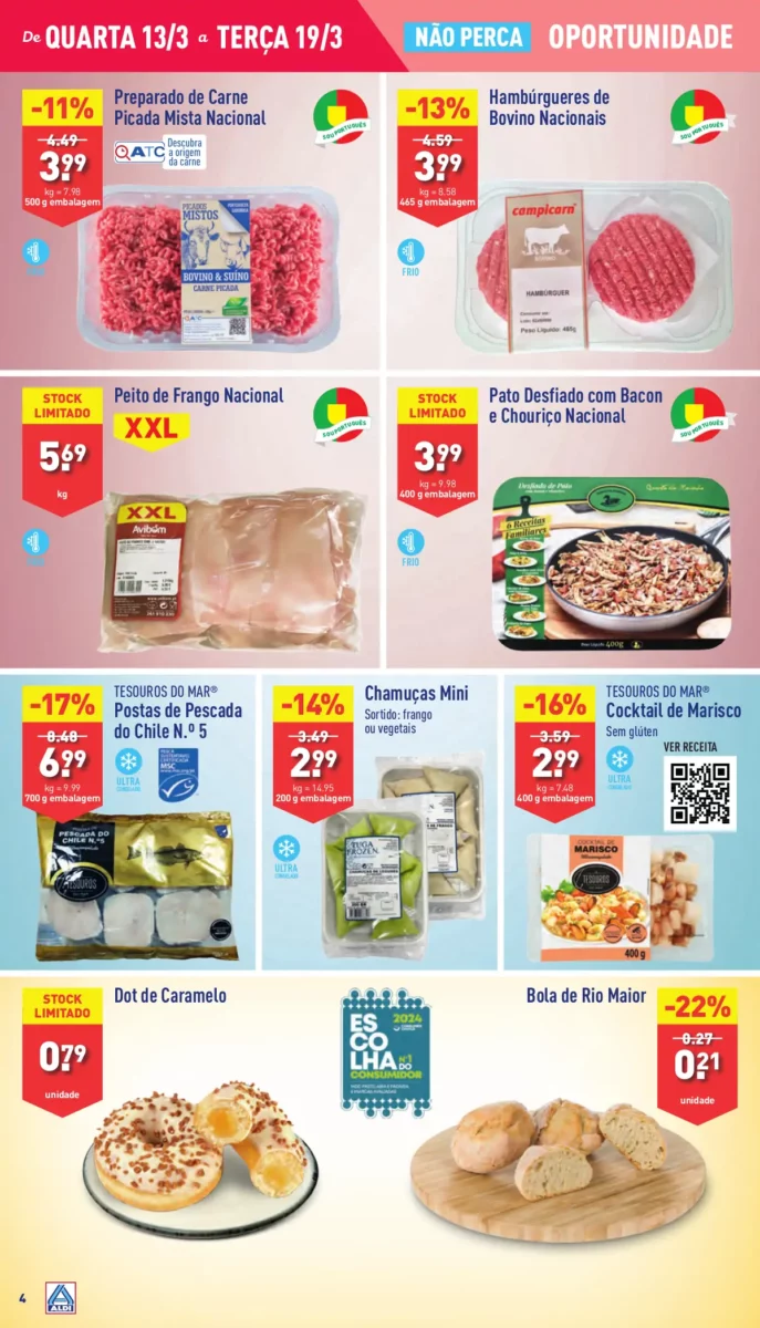 Antevis&atilde;o Folheto ALDI (13 a 19 mar&ccedil;o)