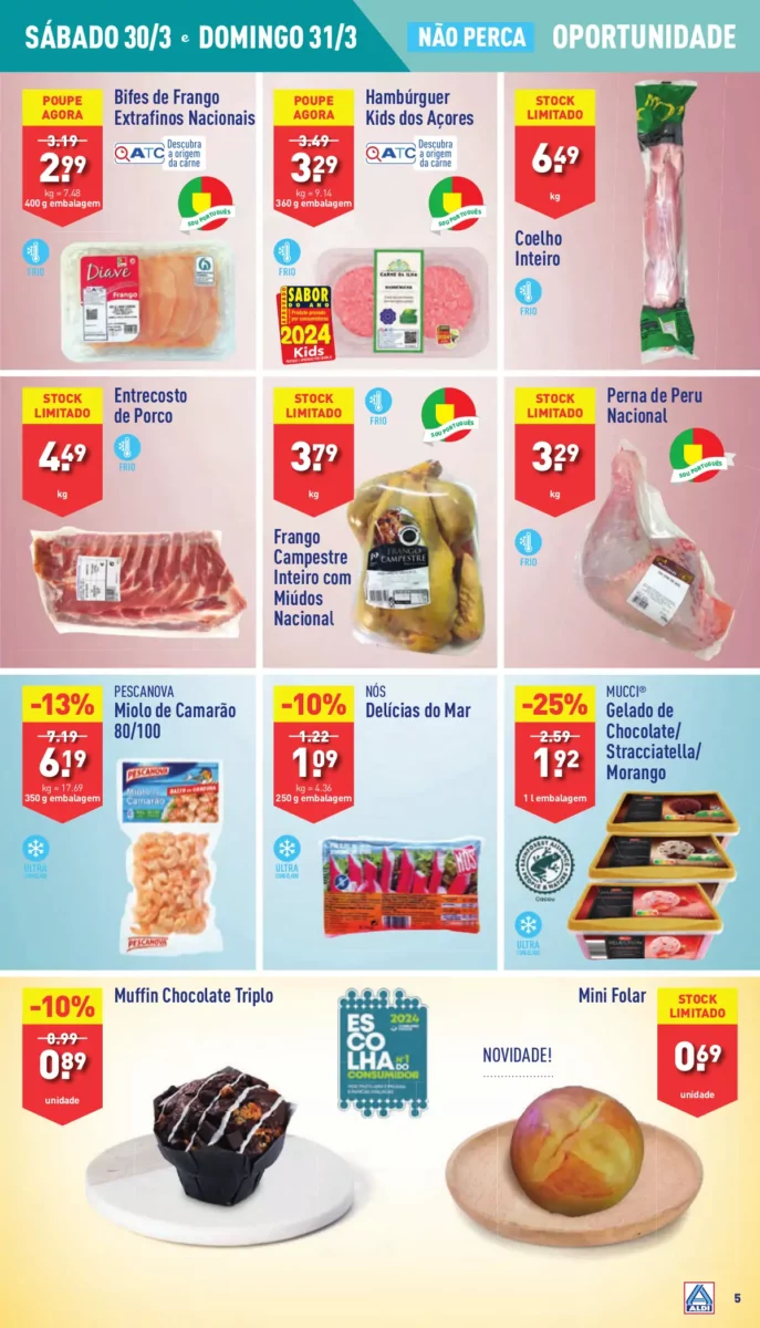 Antevis&atilde;o Folheto ALDI (27 mar&ccedil;o a 2 abril)