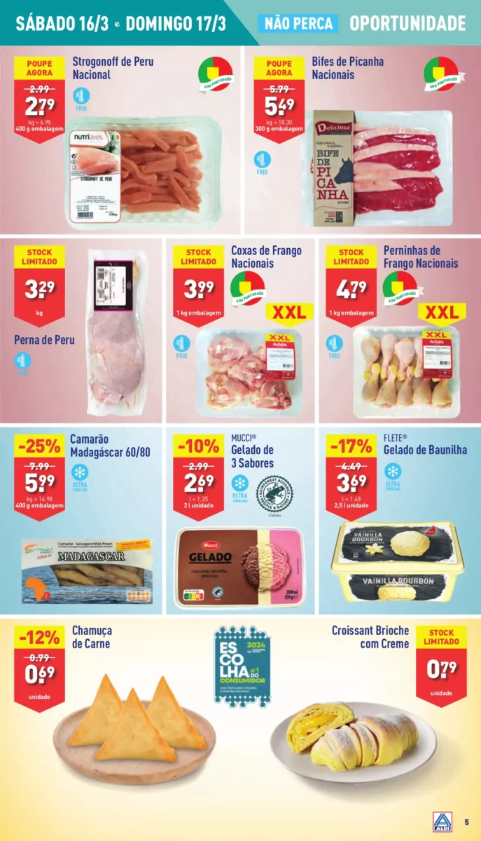 Antevis&atilde;o Folheto ALDI (13 a 19 mar&ccedil;o)