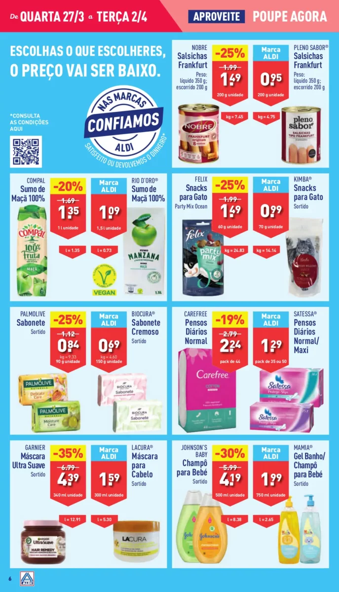 Antevis&atilde;o Folheto ALDI (27 mar&ccedil;o a 2 abril)
