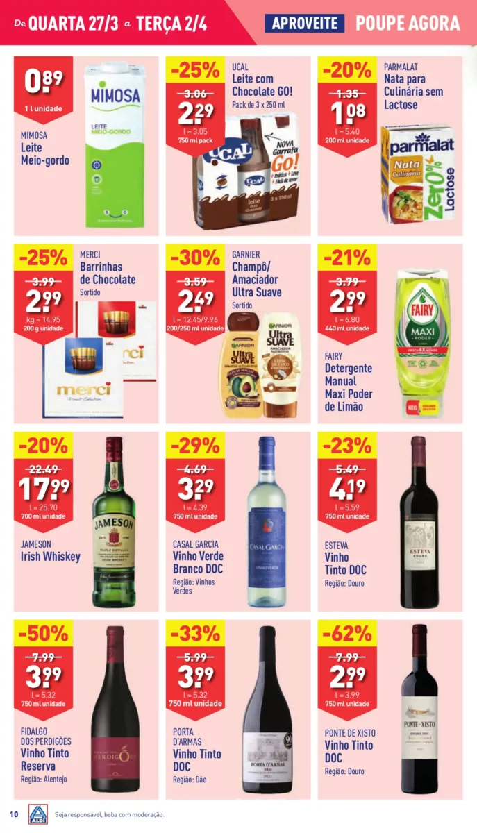 Antevis&atilde;o Folheto ALDI (27 mar&ccedil;o a 2 abril)