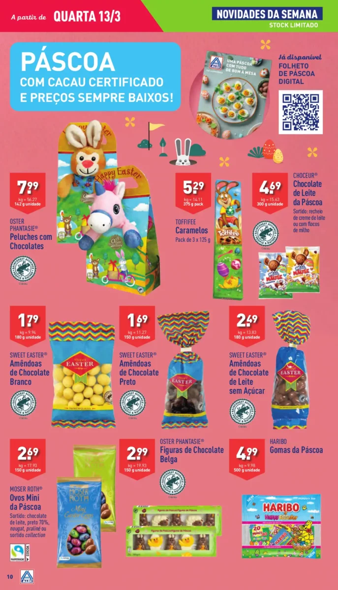 Antevis&atilde;o Folheto ALDI (13 a 19 mar&ccedil;o)