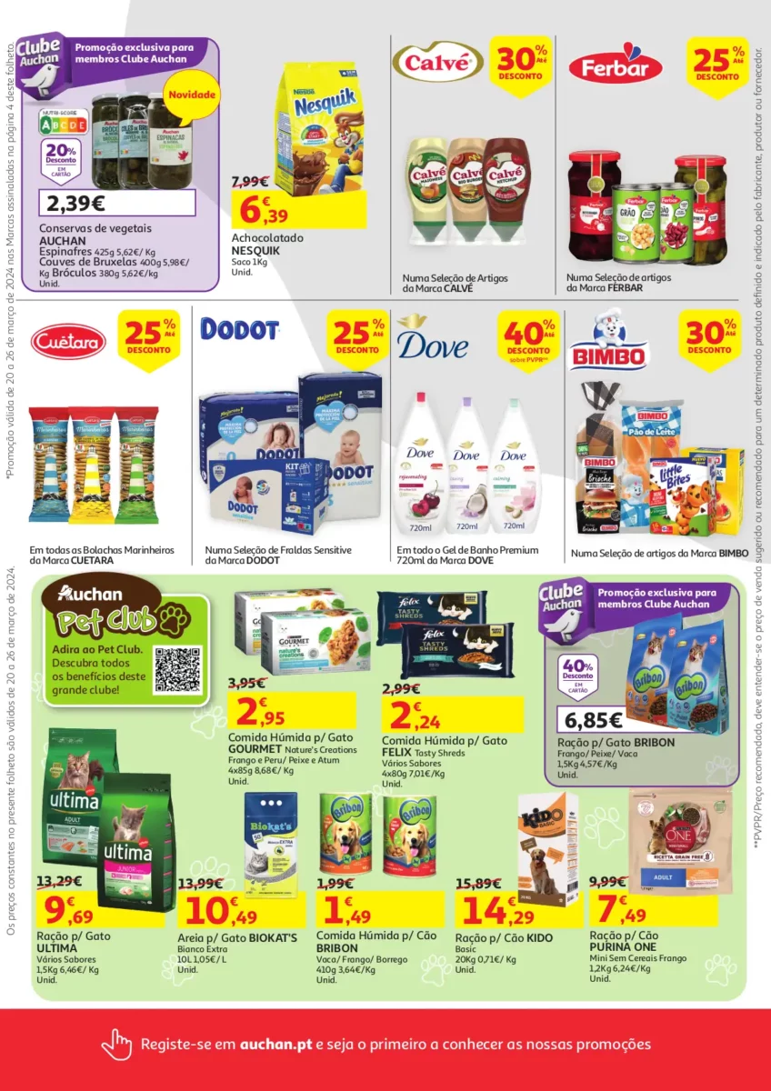 Folheto Auchan (20 a 26 mar&ccedil;o)