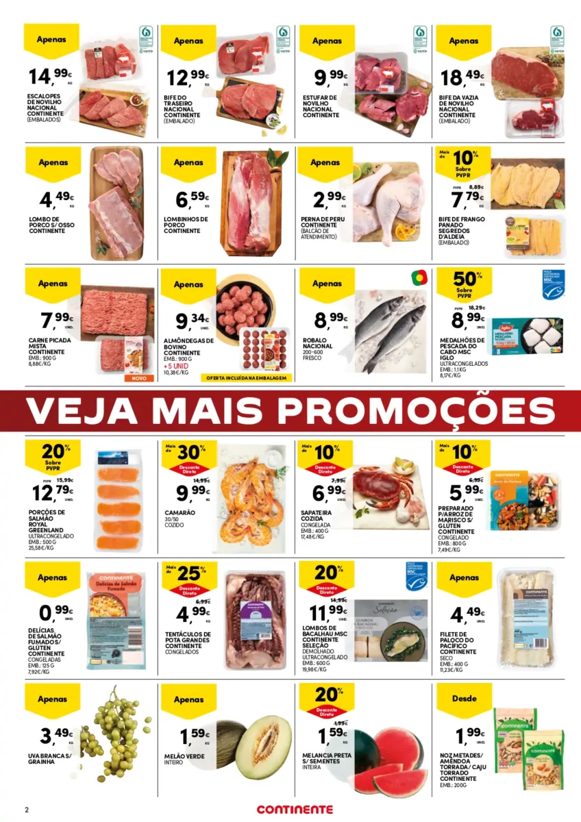 Folheto Continente fim-de-semana (15 a 18 mar&ccedil;o)