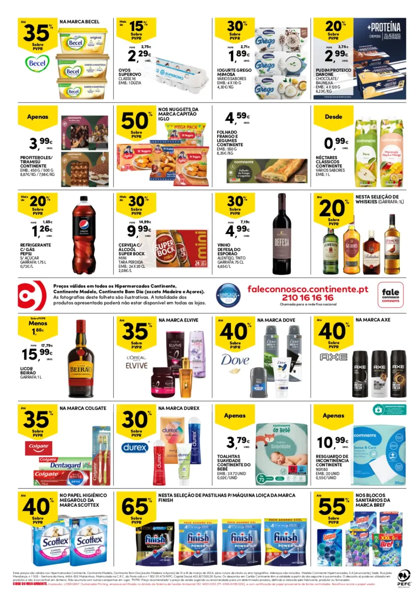 Folheto Continente fim-de-semana (15 a 18 mar&ccedil;o)