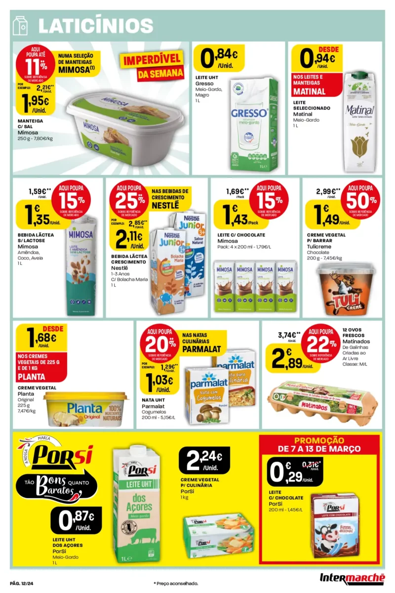 Antevis&atilde;o Folheto Intermarch&eacute; (7 a 13 mar&ccedil;o)