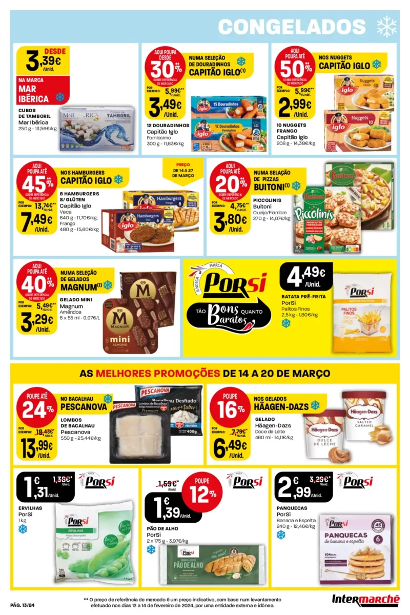 Antevis&atilde;o Folheto Intermarch&eacute; (14 a 20 mar&ccedil;o)