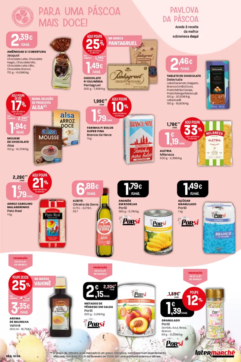 Antevis&atilde;o Folheto Intermarch&eacute; (21 a 27 mar&ccedil;o)