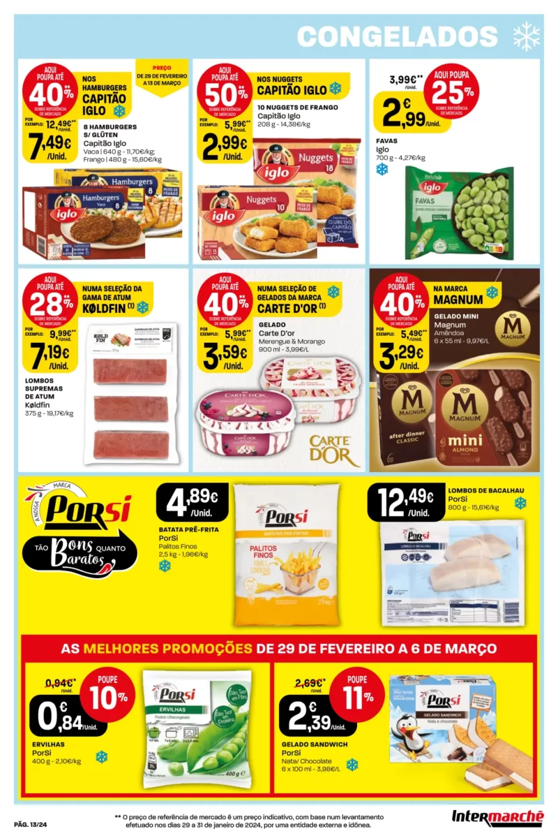 Antevis&atilde;o Folheto Intermarch&eacute; (29 fevereiro a 6 mar&ccedil;o)