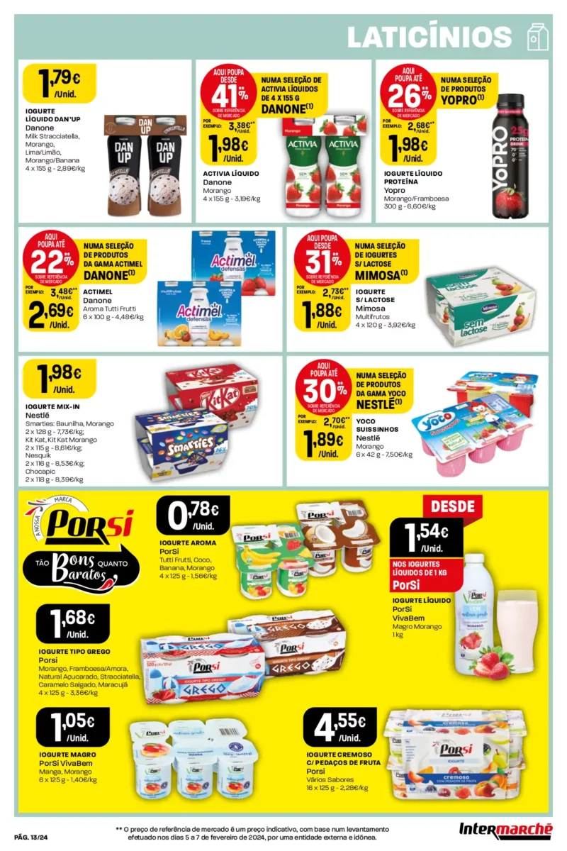 Antevis&atilde;o Folheto Intermarch&eacute; (7 a 13 mar&ccedil;o)