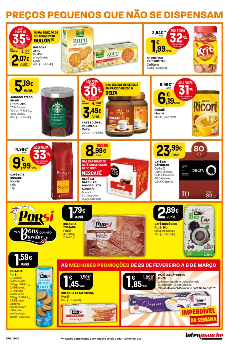 Antevis&atilde;o Folheto Intermarch&eacute; (29 fevereiro a 6 mar&ccedil;o)