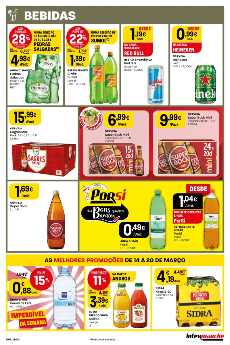 Antevis&atilde;o Folheto Intermarch&eacute; (14 a 20 mar&ccedil;o)