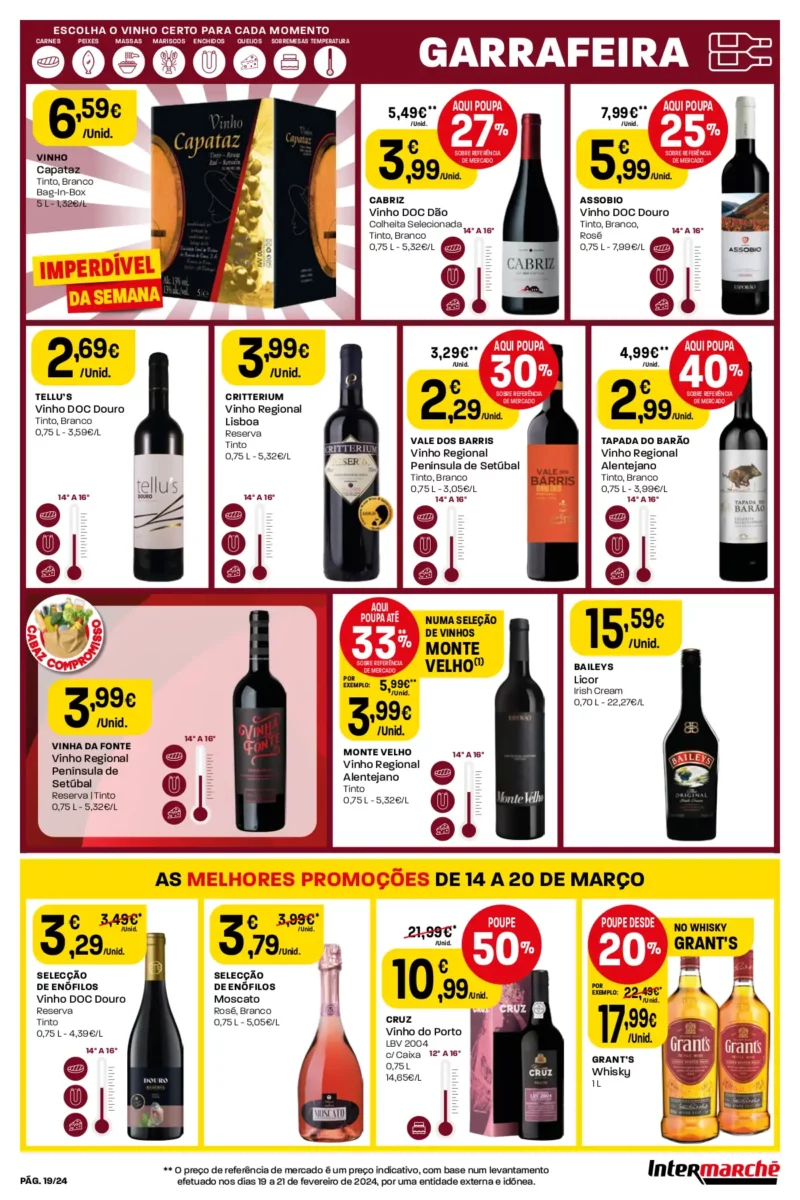 Antevis&atilde;o Folheto Intermarch&eacute; (14 a 20 mar&ccedil;o)