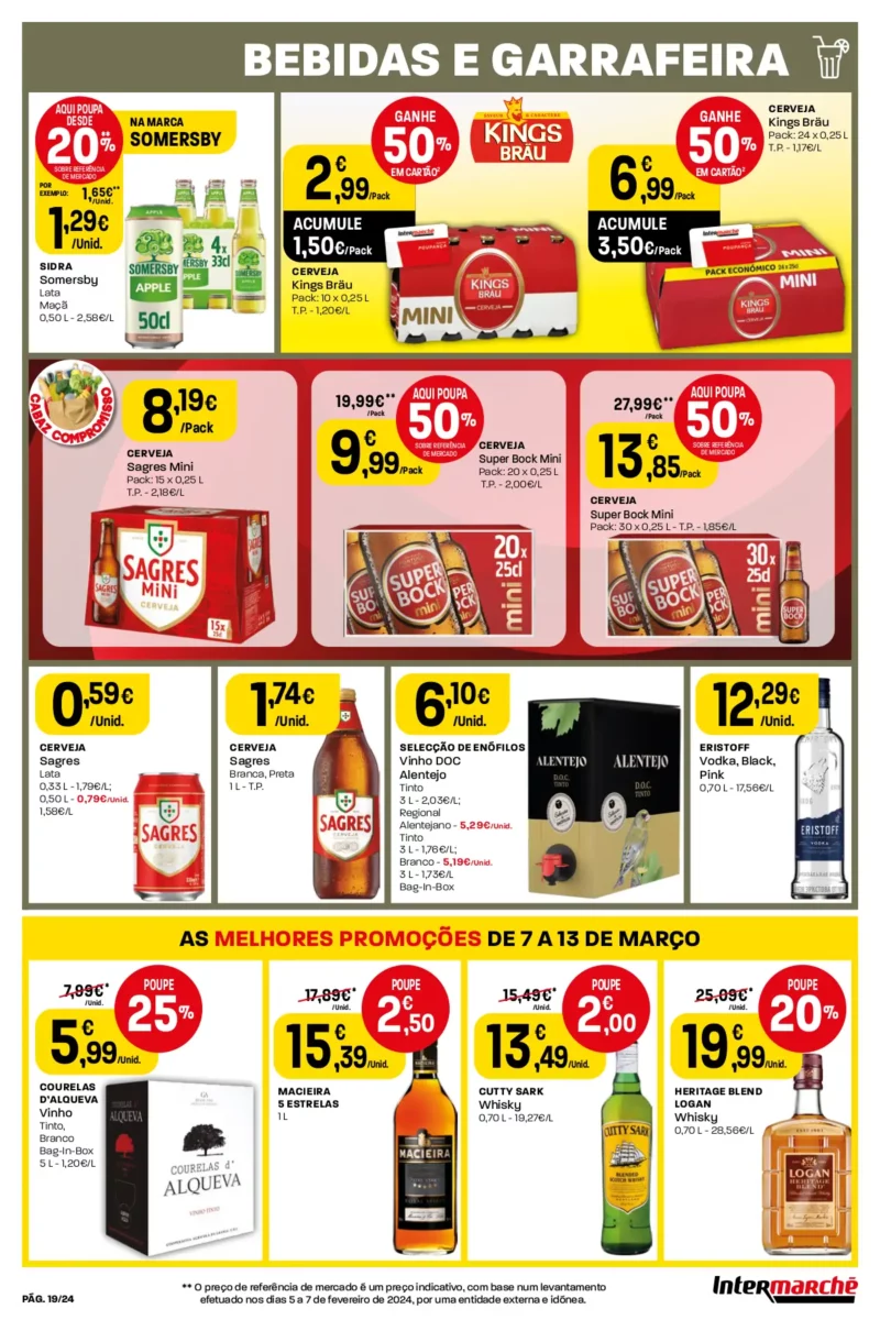 Antevis&atilde;o Folheto Intermarch&eacute; (7 a 13 mar&ccedil;o)