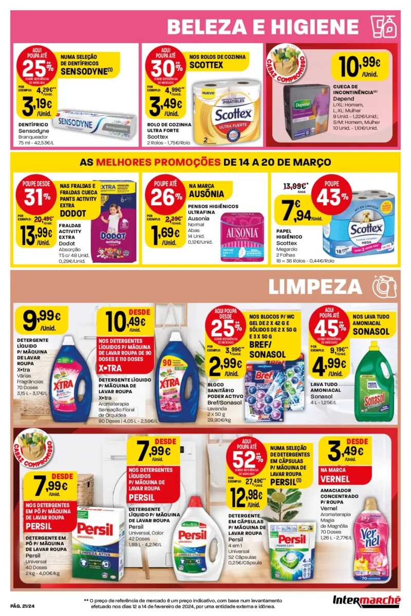 Antevis&atilde;o Folheto Intermarch&eacute; (14 a 20 mar&ccedil;o)