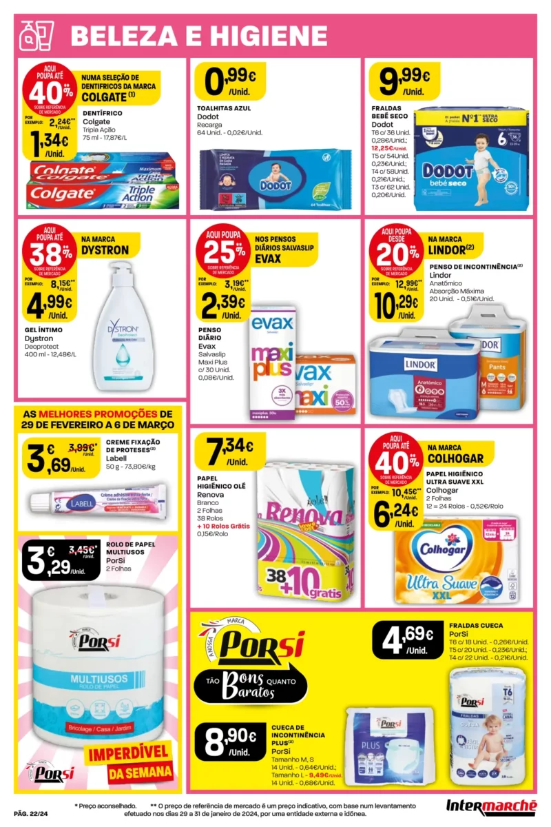 Antevis&atilde;o Folheto Intermarch&eacute; (29 fevereiro a 6 mar&ccedil;o)