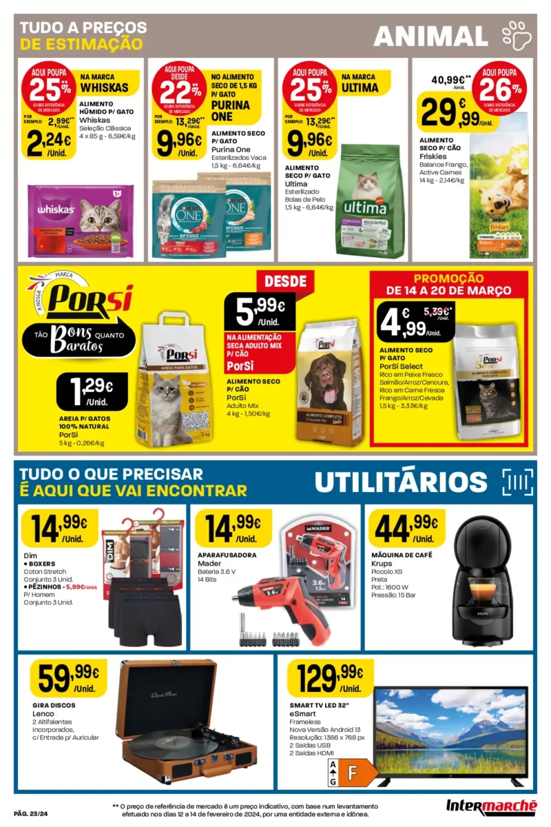 Antevis&atilde;o Folheto Intermarch&eacute; (14 a 20 mar&ccedil;o)