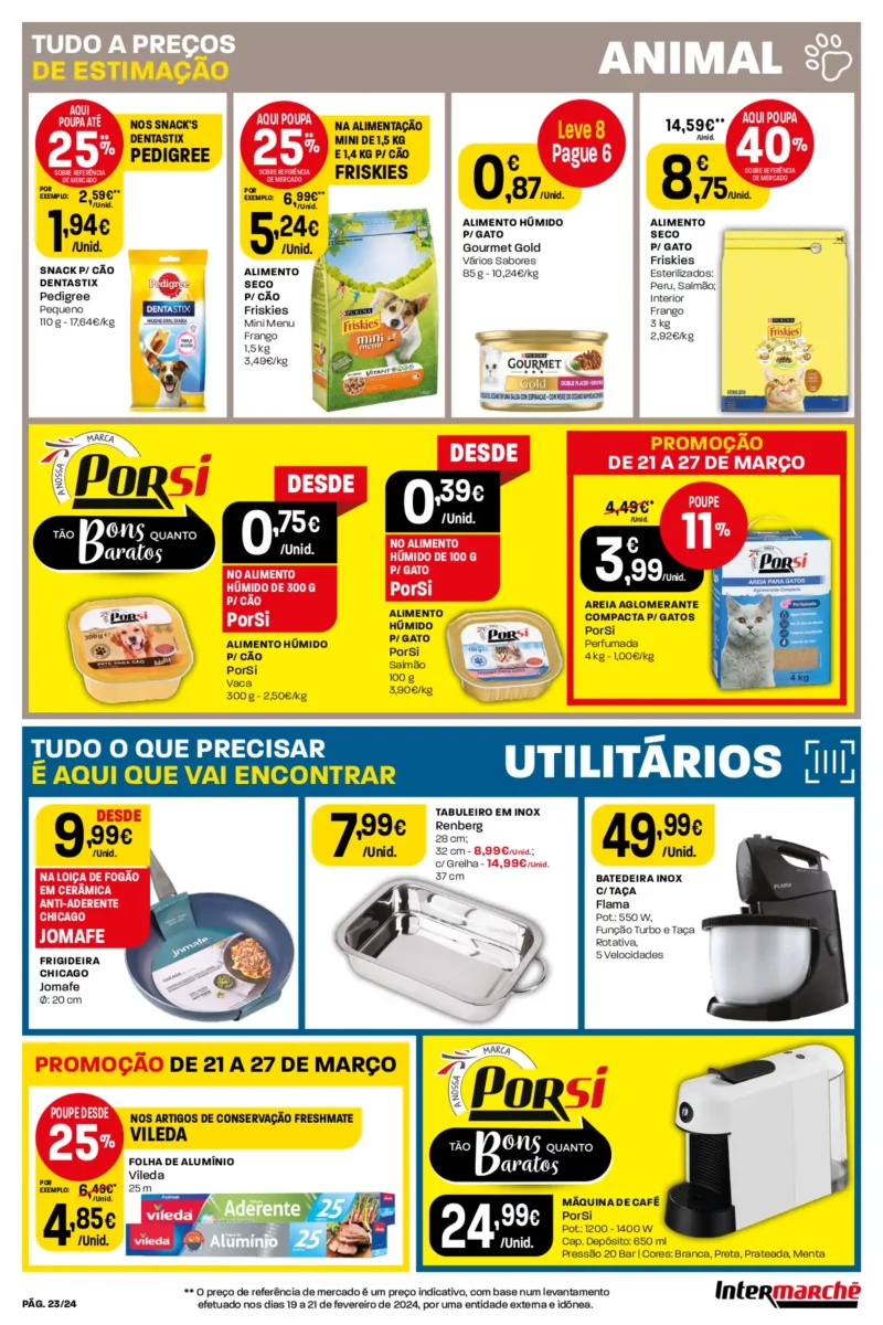 Antevis&atilde;o Folheto Intermarch&eacute; (21 a 27 mar&ccedil;o)