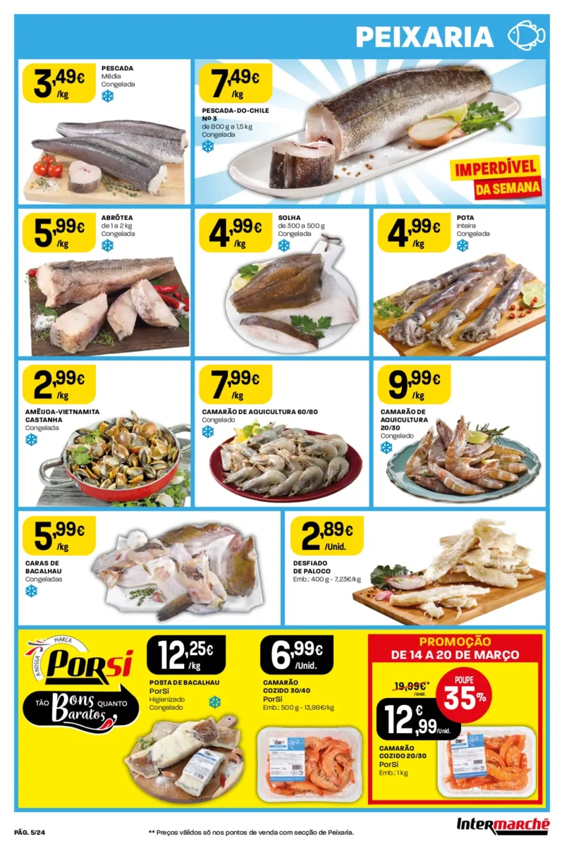 Antevis&atilde;o Folheto Intermarch&eacute; (14 a 20 mar&ccedil;o)