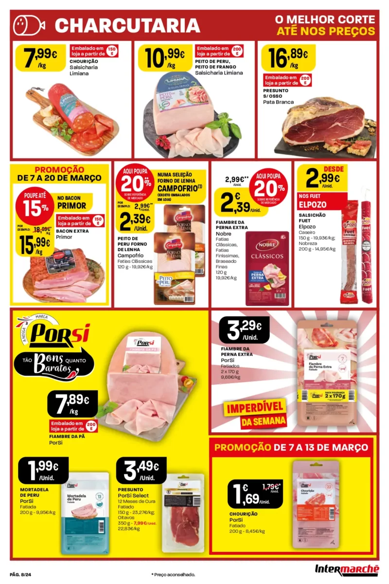 Antevis&atilde;o Folheto Intermarch&eacute; (7 a 13 mar&ccedil;o)