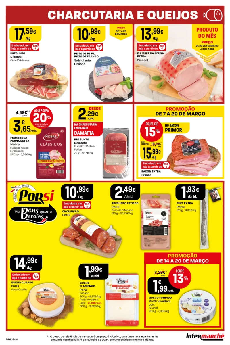 Antevis&atilde;o Folheto Intermarch&eacute; (14 a 20 mar&ccedil;o)