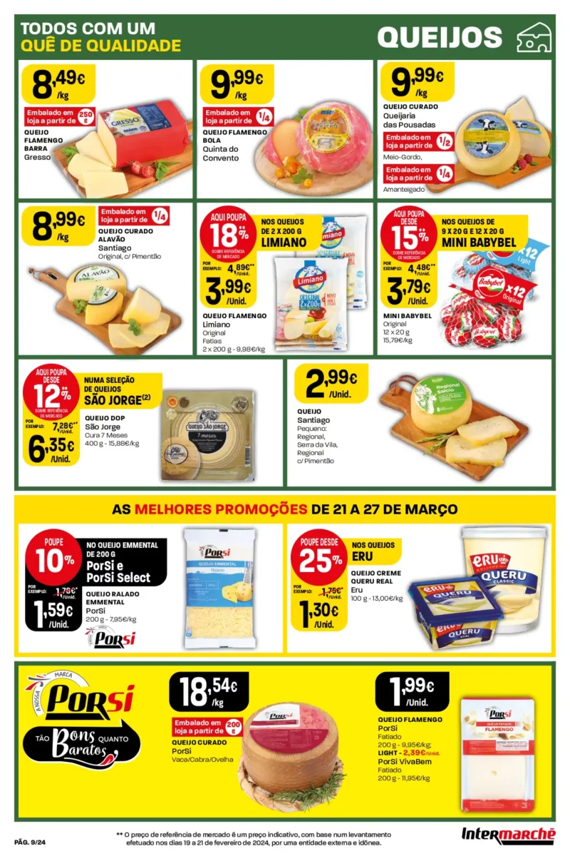 Antevis&atilde;o Folheto Intermarch&eacute; (21 a 27 mar&ccedil;o)