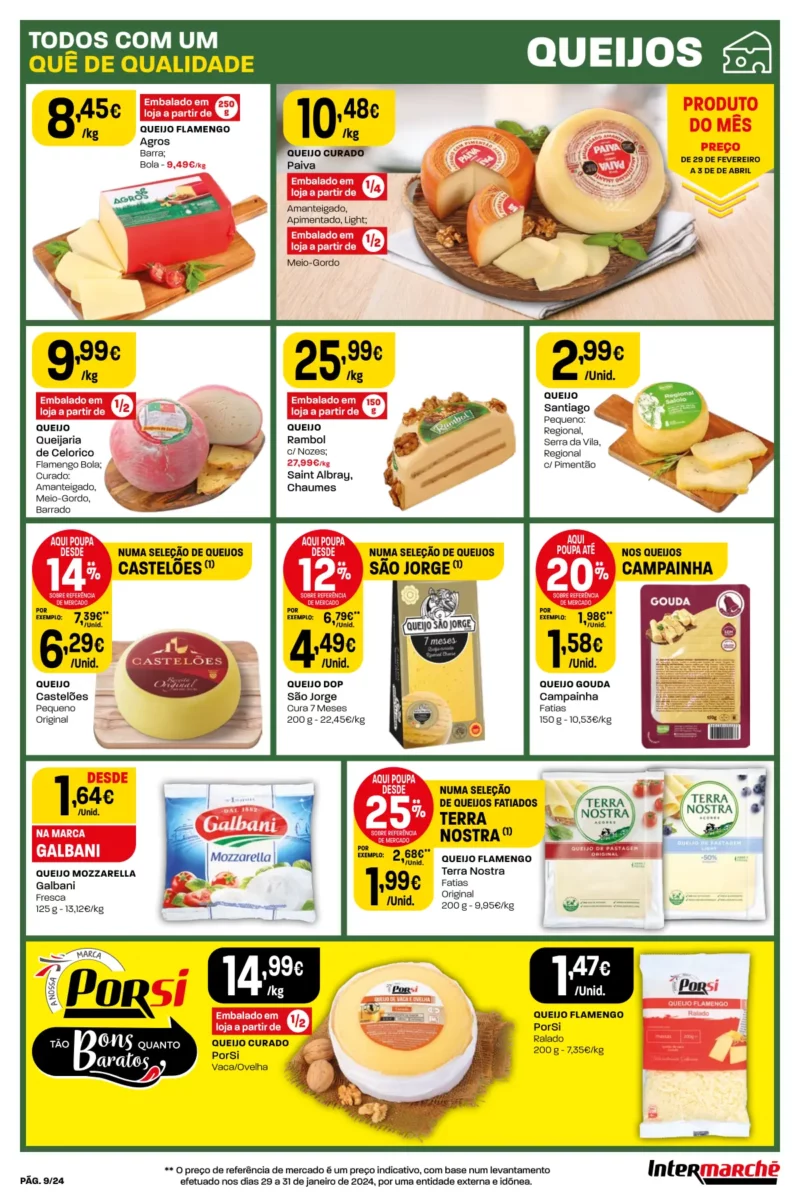 Antevis&atilde;o Folheto Intermarch&eacute; (29 fevereiro a 6 mar&ccedil;o)