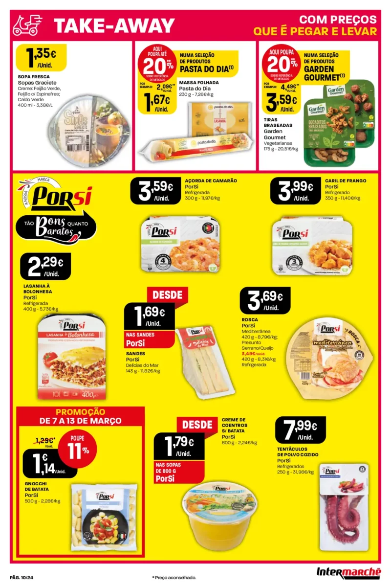 Antevis&atilde;o Folheto Intermarch&eacute; (7 a 13 mar&ccedil;o)