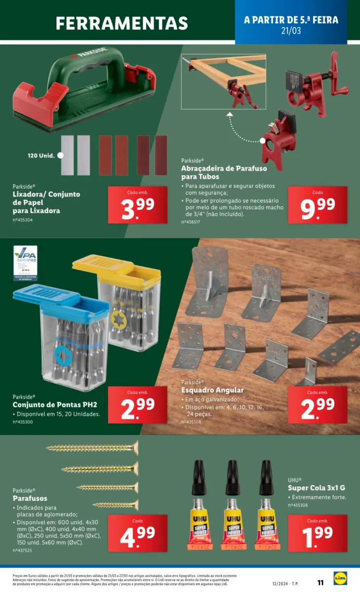 Antevis&atilde;o Folheto LiDL Promo&ccedil;&otilde;es (21 a 27 mar&ccedil;o)