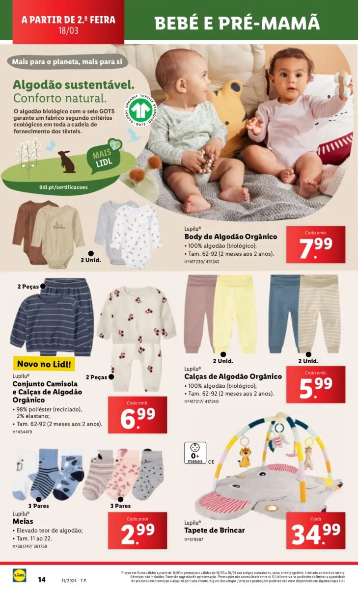 Antevis&atilde;o Folheto LiDL Novidades (a partir de 14 mar&ccedil;o)