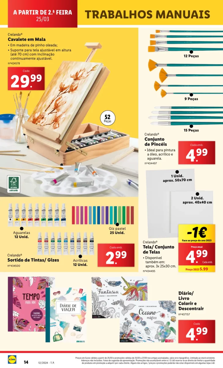 Antevis&atilde;o Folheto LiDL Promo&ccedil;&otilde;es (21 a 27 mar&ccedil;o)